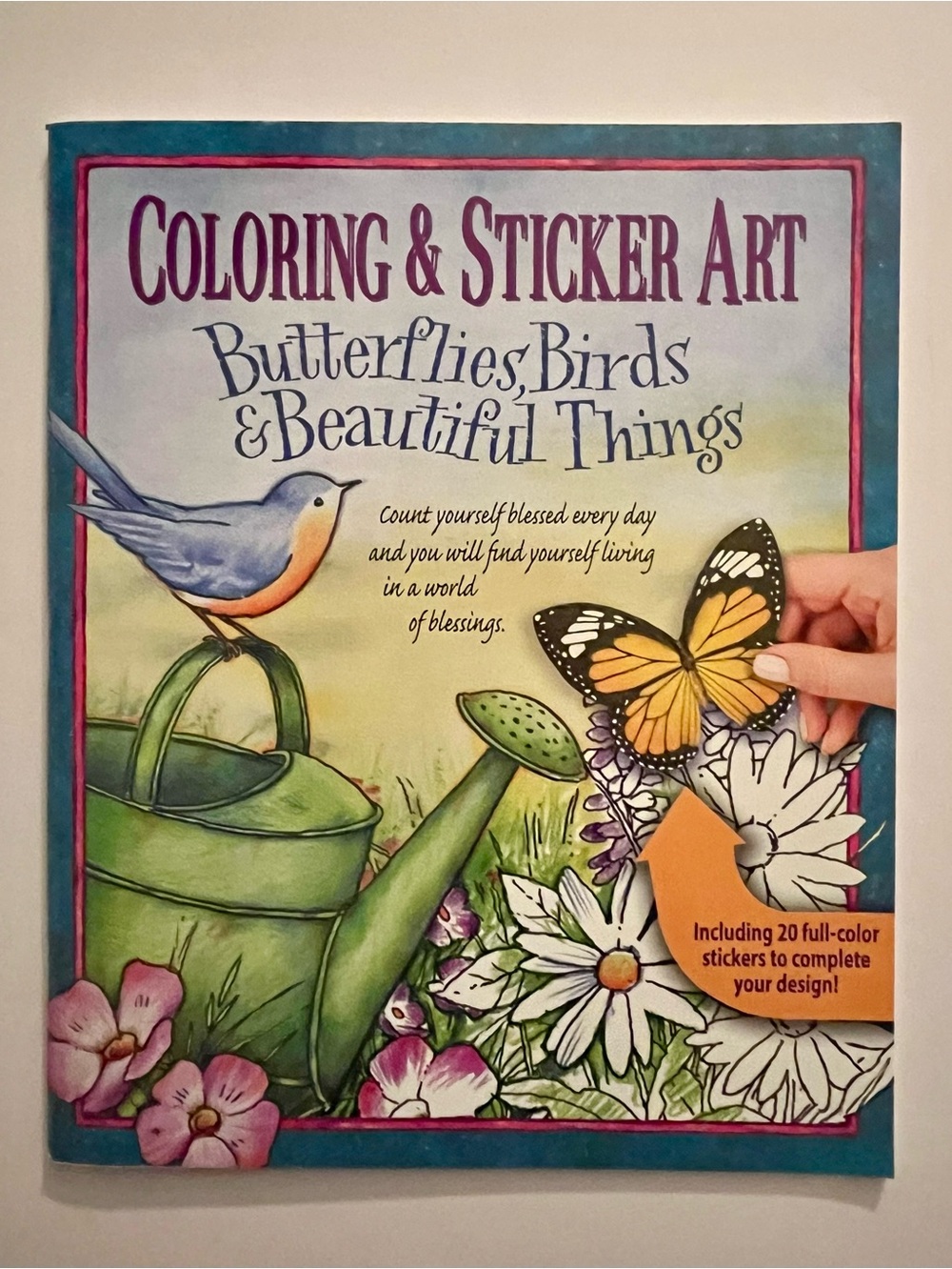 *New Coloring and Sticker Art